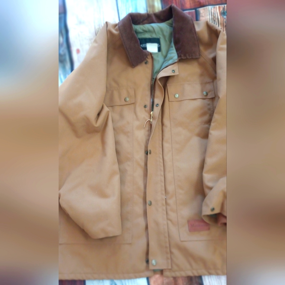 Mastermade duck canvas Coat jacket almost new - men's 2XL